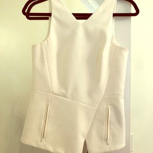 Tibi white blouse